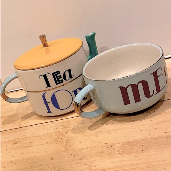 New ANTHROPOLOGIE teapot set